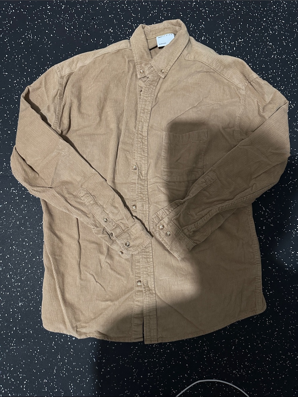 ASOS Tan Corduroy Shirt Jacket
